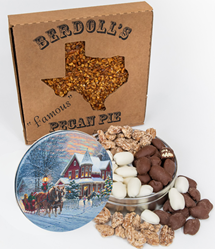 PIE & GIFT COMBO #6 - CHRISTMAS TIN DESIGN